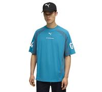 Puma BMW M Motorsport Lifestyle T-Shirt Herren | Mit Logo Print | Tropical Blue | Größe: L Blue