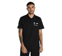 Poloshirt PUMA "BMW M MOTORSPORT Essentials Polo Herren", Herren, Gr. XS, schwarz, Obermaterial: 100% Baumwolle. Kragen: 96% Baumwolle, 4% Elasthan. Rippe: 4% Elasthan, 96% Baumwolle, regular fit, Shi