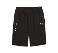 PUMA Herren BMW M Motorsports Essentials + Fleece-Shorts, Puma, Schwarz, Mittel