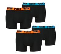 PUMA Herren Boxer Boxershorts Shorts Unterhosen Comfort Stretch 2er Pack, Wäschegröße:XL, Artikel:-009 Black pop