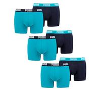 PUMA Herren Mens Everyday Basic Boxers Unterwäsche, Aqua / Blue, XXL EU