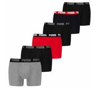 Puma Herren Boxershorts Everyday Grey-red-Black XL
