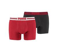 PUMA Herren Boxer Shorts Bodywear Placed Logo 2er Pack