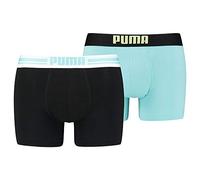 Puma PUMA PLACED LOGO BOXER 2P XL Blue / Black 021 (654722) Mehrfarbig XL
