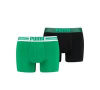 PUMA Underwear - Boxershorts Placed Logo Boxer 2er Pack Green M