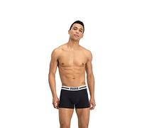 Puma Boxershorts Placed Logo Boxer – 4er Pack (2×2er), Schwarz, Größe S