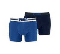 Puma Herren Boxer Shorts Bodywear Placed Logo 2er Pack, blue, XL, 651003001