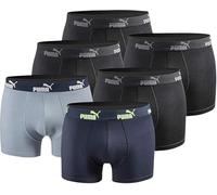 PUMA Herren Boxershort Limited Statement Edition 6er Pack - Black-Navy-Blue New - Gr. M