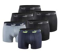 PUMA Herren Boxershort Limited Statement Edition 6er Pack - Black-Navy-Blue New - Gr. XL