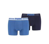 Puma Boxershorts Placed Logo – 2er-Pack Rot/Schwarz Größe S