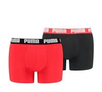 2er 4er 6er 8er 10er Pack PUMA Shorts Boxershorts M, 2er Pack (1x 2er Pack), -786 red / black