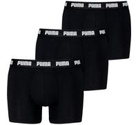 Puma Herren Boxershorts 3er Pack Black / Black : M