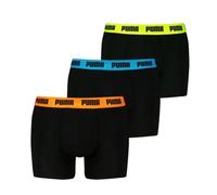 Puma Herren Boxershorts 3er Pack Black Pop : XXL