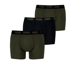 Puma Herren Boxershorts 3er Pack Forest Night : L