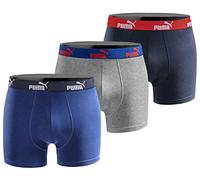 PUMA Herren Boxershorts 3er Pack Limited Edition | Elastischer Bund, körpernahe Passform, softer Materialmix, Limited Edition Design, Herrenunterwäsche für Alltag und Freizeit