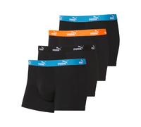 Puma Herren Boxershorts, 4 Stück (Schwarz, L)