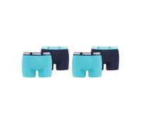 Puma Herren Boxershorts 4er Pack Aqua Blue : 47-49