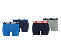 Puma Herren Boxershorts 4er Pack Blue / Grey : L