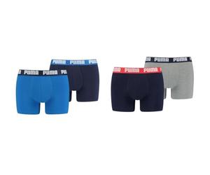 Puma Herren Boxershorts 4er Pack Blue / Grey : M