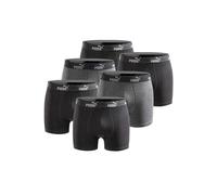 Puma Herren Boxershorts 6er Pack black : XL