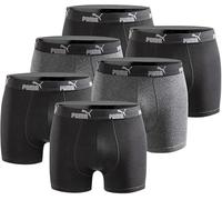 PUMA Herren Boxershort Limited Statement Edition 6er Pack - Jet Black - Gr. L