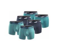 PUMA Boxershort 6er Pack Herren Basic Black Limited Edition - New Ocean - Gr. L