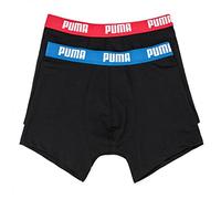 Puma Herren Boxershorts Basic 2er Pack, red / blue, M, 521015001