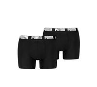 PUMA Boxer Boxershorts Men Herren Everyday Unterhose Unterwäsche 2er Pack, Farbe:001 - Black, Bekleidungsgröße:M