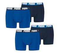 PUMA Herren Boxershorts Trunks Basic Elements aus Baumwolle mit Elasthan, 4er Pack