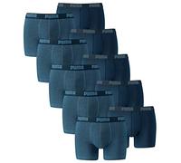 PUMA 6 er Pack Boxer Boxershorts Men Herren Unterhose Pant Unterwäsche, Farbe:162 - Denim, Bekleidungsgröße:M