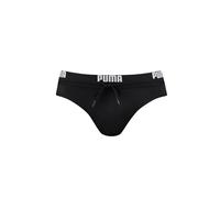 Puma Herren Badeslip Logo Schwarz Größe S
