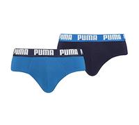 Puma Herren Unterhose Basic Brief - 2er Pack True Blue (420) - XL
