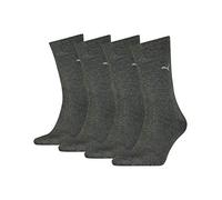 PUMA Herren Business Socken Strümpfe Classic Socks 272001001 4 Paar, Farbe:Grau, Menge:4 Paar (2x 2er Pack), Größe:43-46, Artikel:-201 anthracite