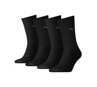 PUMA Herren Business Socken Strümpfe Classic Socks 272001001 4 Paar, Farbe:Schwarz, Menge:4 Paar (2x 2er Pack), Größe:43-46, Artikel:-200 black