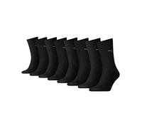 PUMA Herren Business Socken Strümpfe Classic Socks 272001001 8 Paar, Farbe:Schwarz, Größe:47-49, Menge:8 Paar (4x 2er Pack), Artikel:272001001-200 black