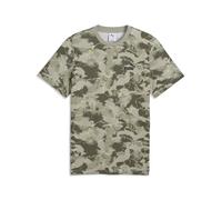 PUMA Herren Camo Bedrucktes T-Shirt XXL, Pebble Gray Beige