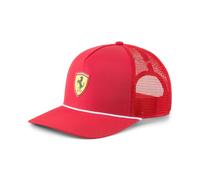 Puma Herren Cap - Ferrari Sportswear Race Trucker Cap, Polyester, Logo, einfarbig, One Size, rot, size Rot