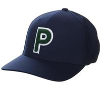 Puma Herren Chenille P Cap Verschluss, Dunkelmarineblau, Einheitsgröße