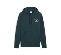 PUMA Herren Class Graphic Hoodie FL Kapuzenpullover, Grünes Gelände, S EU