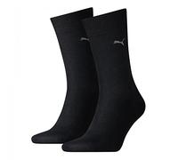 PUMA Herren Classic Casual Business Socken, 4 Paar (39/42, Black/Black)