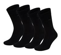 PUMA Herren Classic Casual Business Socken 4er Pack black / black 200 - 43/46