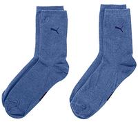 PUMA Herren Classic Sock 2P, Jeans, Blau,Gr. 39-42