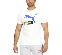 PUMA Herren Classics Tee T-Shirt, weiß, L