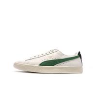PUMA Herren Clyde Basistrainer, White/Green/Black, 41 EU