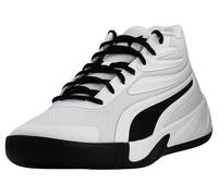PUMA Herren Court Pro Basketball Shoe Sneaker, Weiß/Schwarz, 45 EU