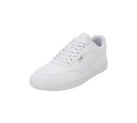 PUMA Herren Court Ultra LITE Sneaker White White Gold42.5 EU