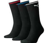 Puma Sport Crew Stripe Socken 3 Paare EU 39-42 Black (Herstellerartikelnummer: 100000946-001-039)