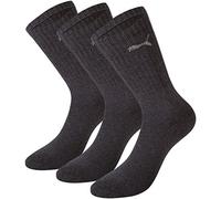 PUMA Herren Crew Socken, Grau, 43-46 EU