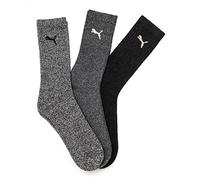 PUMA Herren Crew Socken, Grau / Grau, 39-42 EU