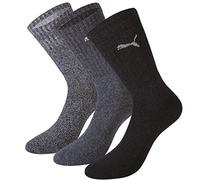 PUMA Herren Crew Socken, Grau / Grau, 47-49 EU